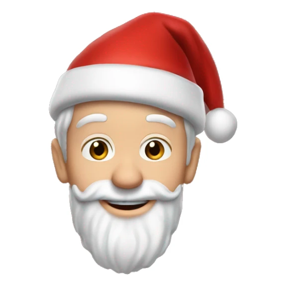 tom holland as santa claus sticker