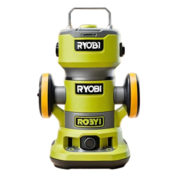 ONE+ 18V Cordless Compact Fixed Base Router RYOBI with gray with battery sticker