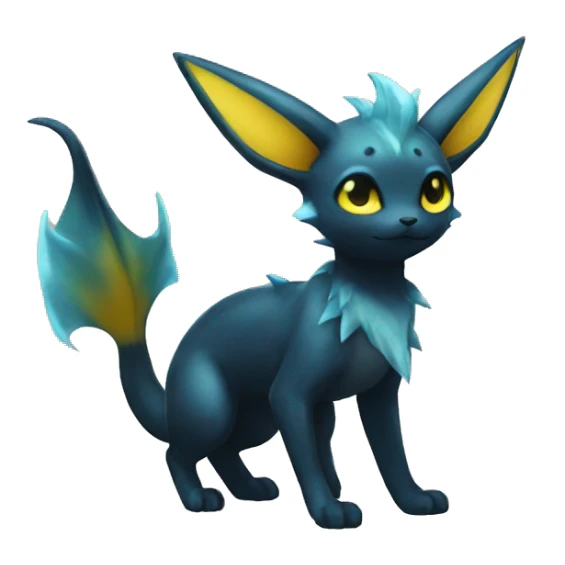 Umbreon-Vaporeon full body sticker