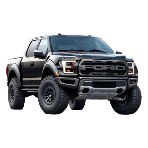 Ford f150 raptor black 2022 sticker