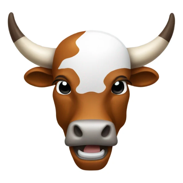 Longhorn playing football sticker