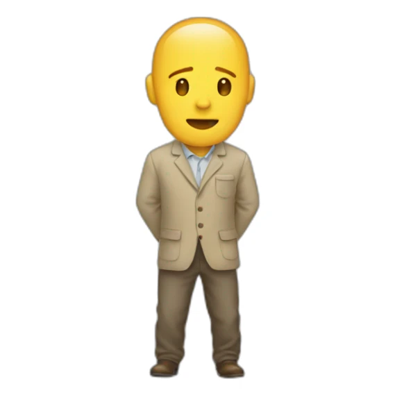 Invisible emoji sticker