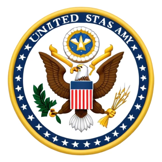 United States Army logo sticker