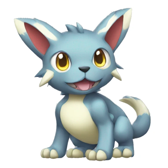 cute cool Digimon-Fakemon-animal full body sticker