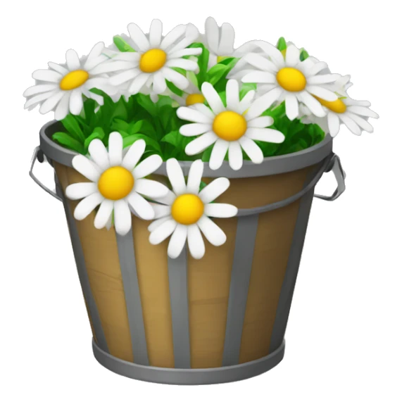 Daisy bucket sticker