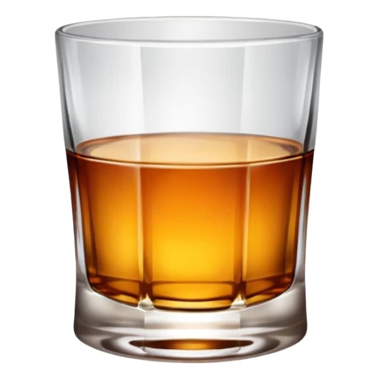 glass of whiskey, no splashes sticker