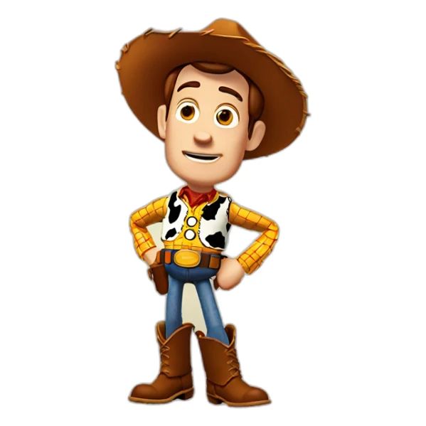 Woody toy story sticker