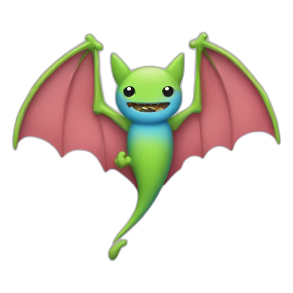 Puzzle  Bat alas colours autism parts sticker