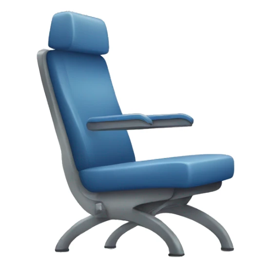 Airport waiting chair sticker