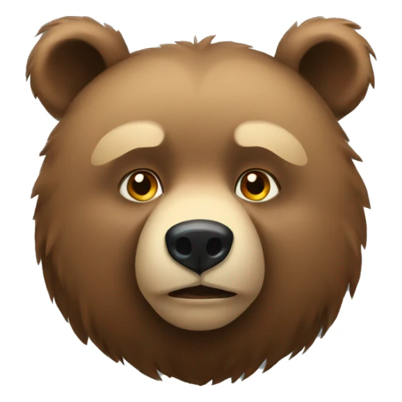 Russian bear sticker