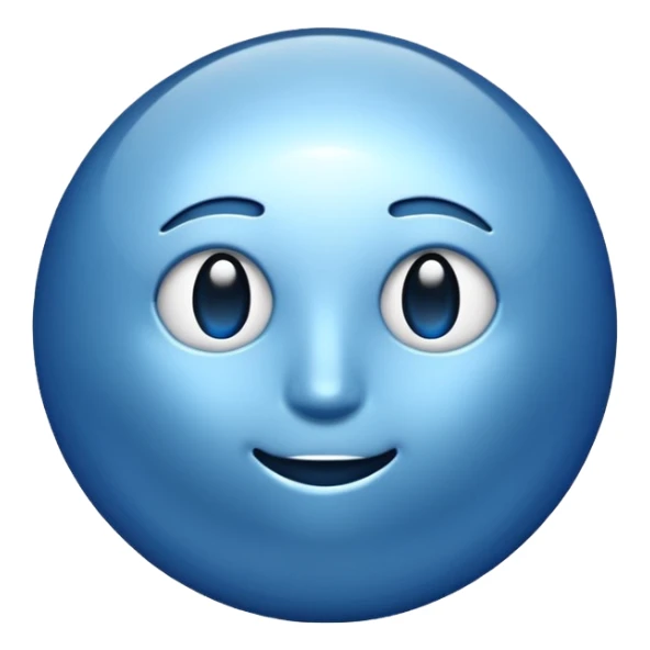 pin but blue not red sticker