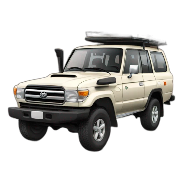 Toyota Land Cruiser car sticker