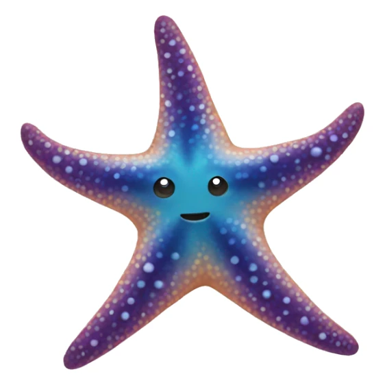 Starfish sticker