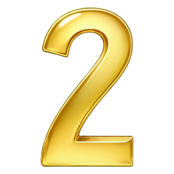 number 7 in golden and green shadows sticker