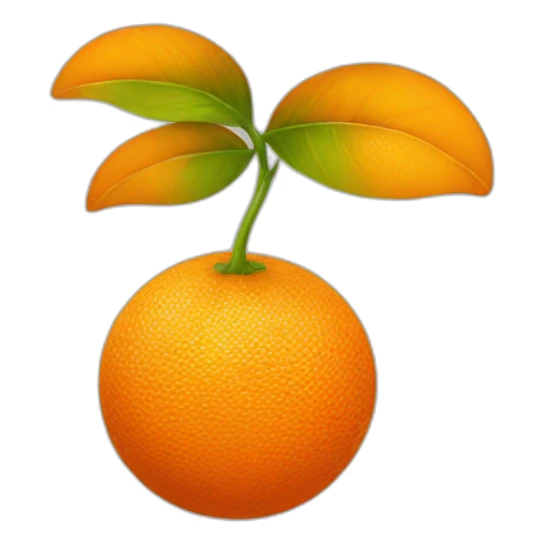 orange sticker