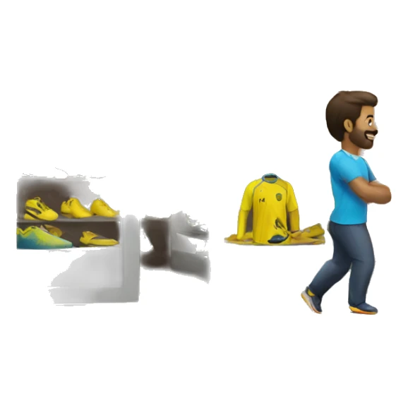 tienda de futbol  sticker