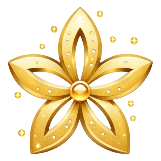 glitter white symbol of health + sticker