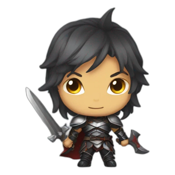 Chibi démon slayer sticker