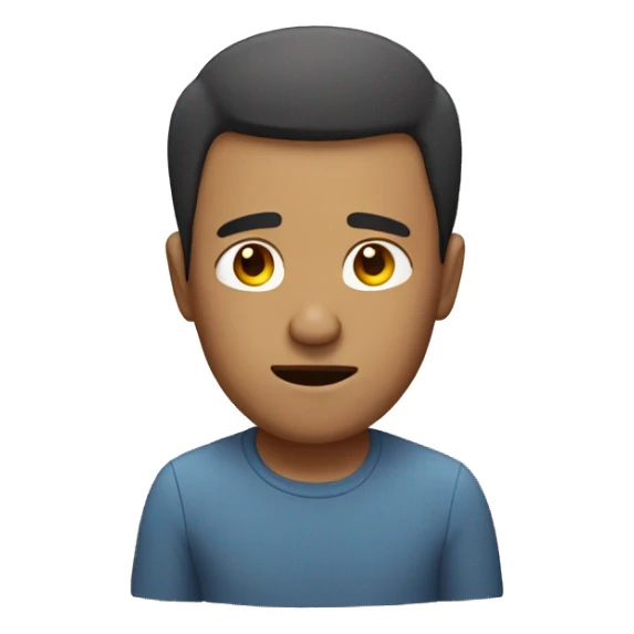 guy who look soooo tired sticker