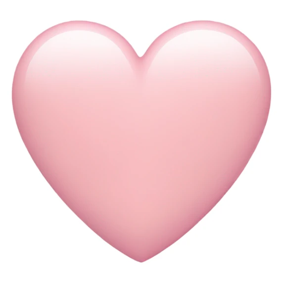 baby pink heart sticker