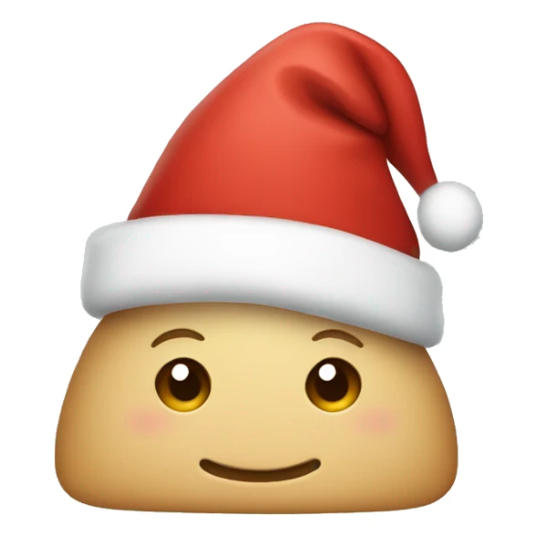 Cute Christmas hat sticker