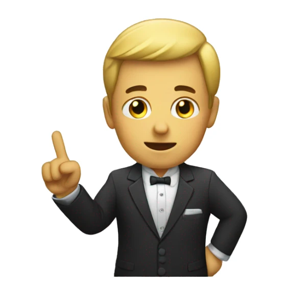 dealer saying no with finger sticker