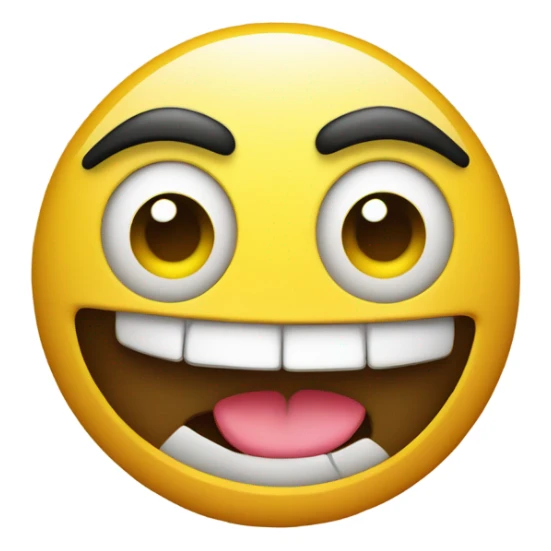 emoji making a smug “i told you so” smirk sticker