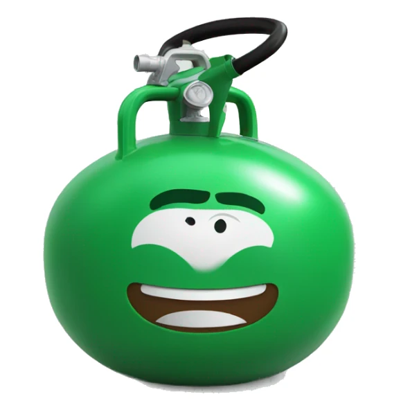 gas lpg 3kg green sticker