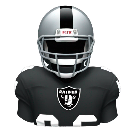 Las Vegas raiders football sticker