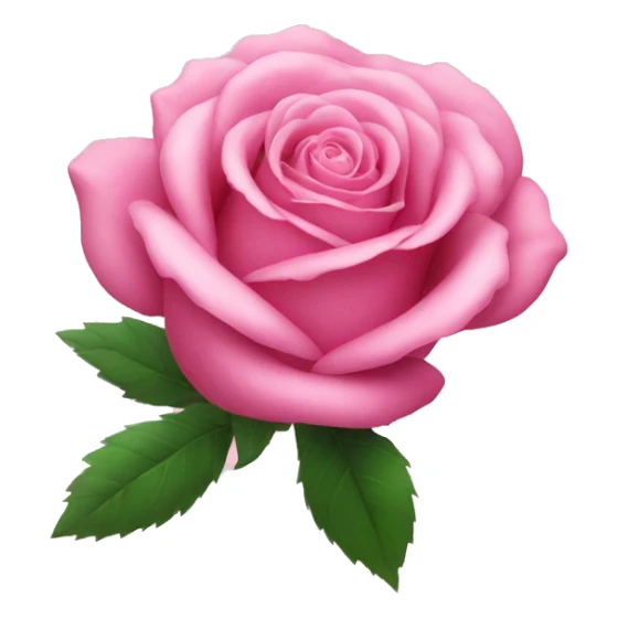 Pink rose  sticker