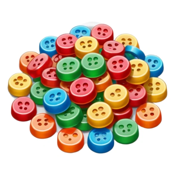 Gomitas en un plato sticker