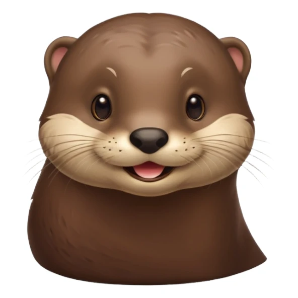 Happy Birthday otter sticker
