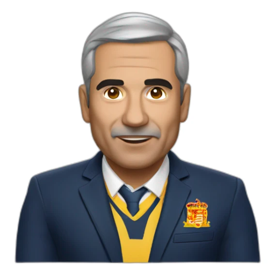 jose antonio camacho spanish coach sticker