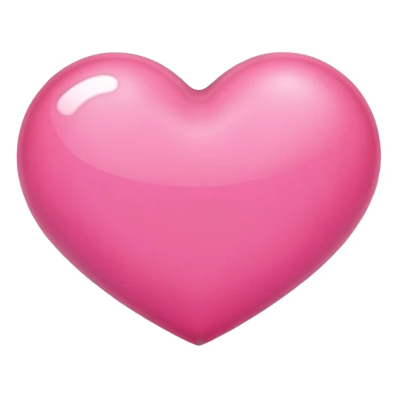 Pink heart sticker