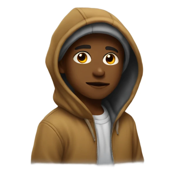 cool boys in hoodies sticker