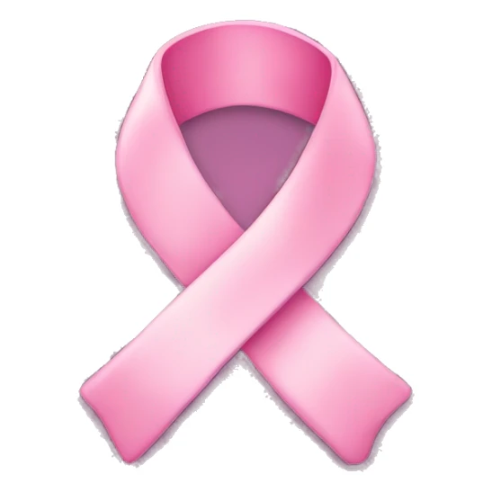 Breast cancer ribbon  sticker