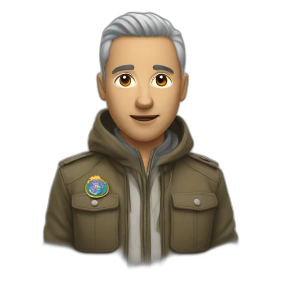 Un sourcil en l'air sticker