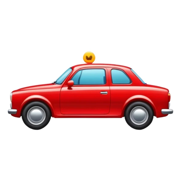 car in the card sticker