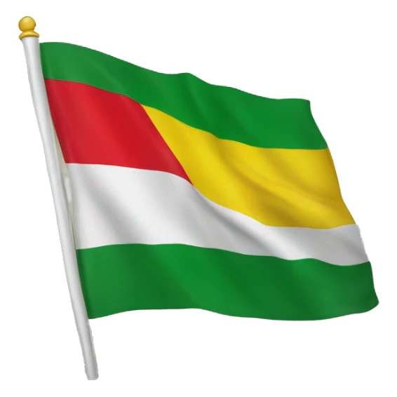 La BANDERA DEL DEPARTAMENTO DEL BENI-BOLIVIA sticker