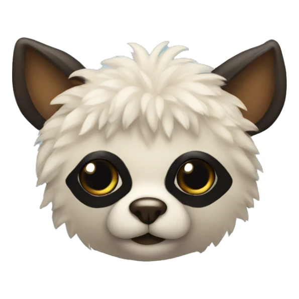 cute masked animal critter sticker