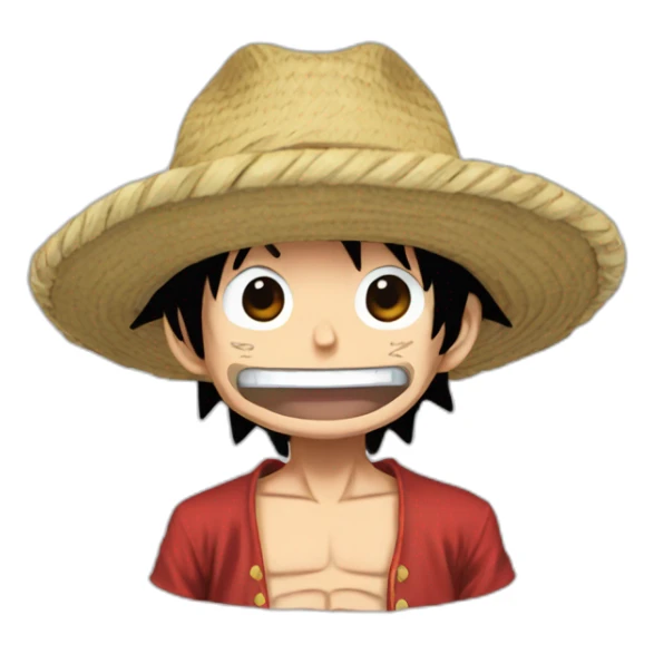 Luffy guer 5 sticker