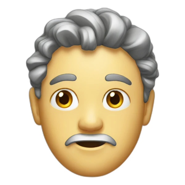 spinning head sticker