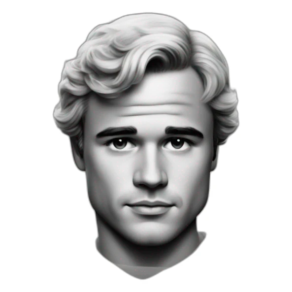 Marlon Brando young sticker