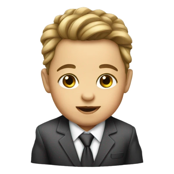 baby business person sticker