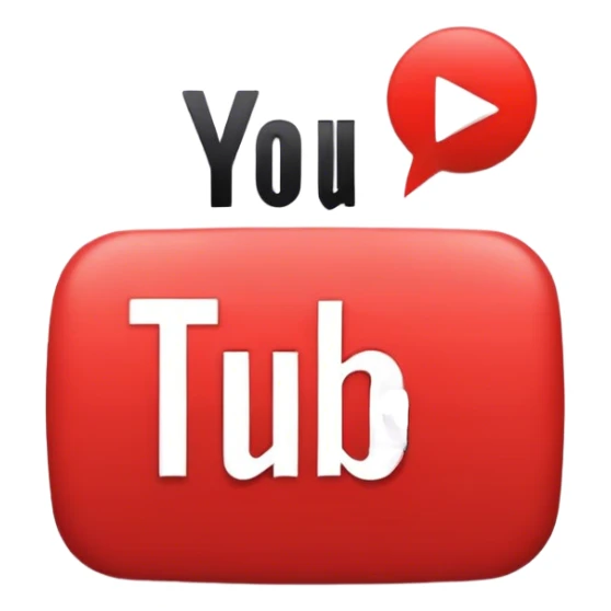 YouTube logo sticker