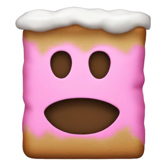 Pink S’mores emoji  sticker