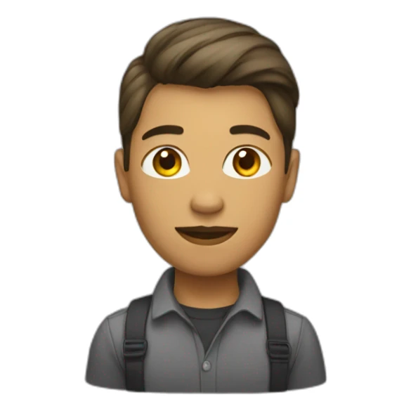 femme dans homme sticker