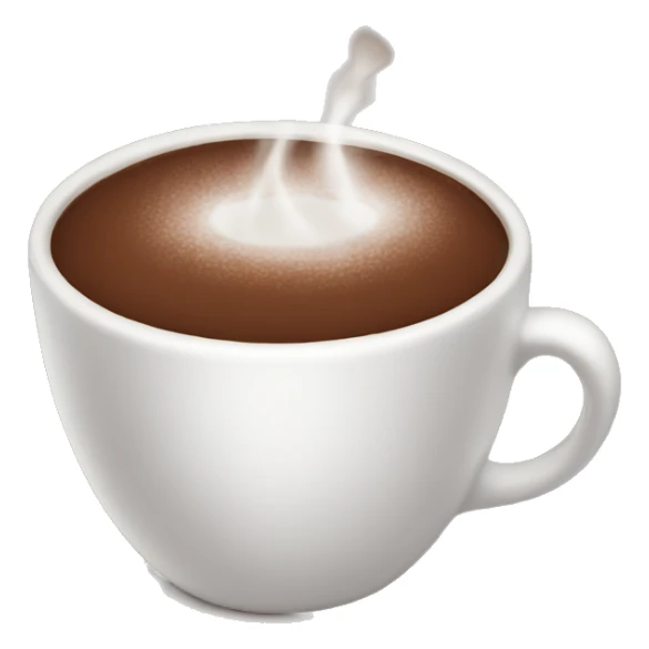 Cup of hot cacao sticker