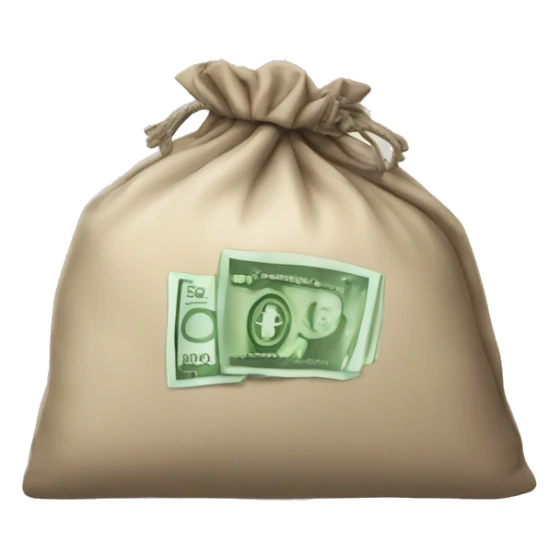 bags of cash  sticker