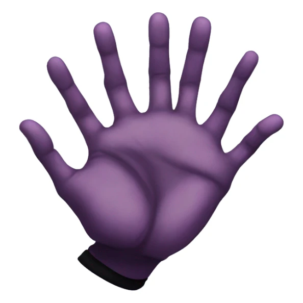 Hollow purple jujutsu kaisen hand sign sticker